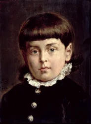 Porträtt av en ung pojke, 1883